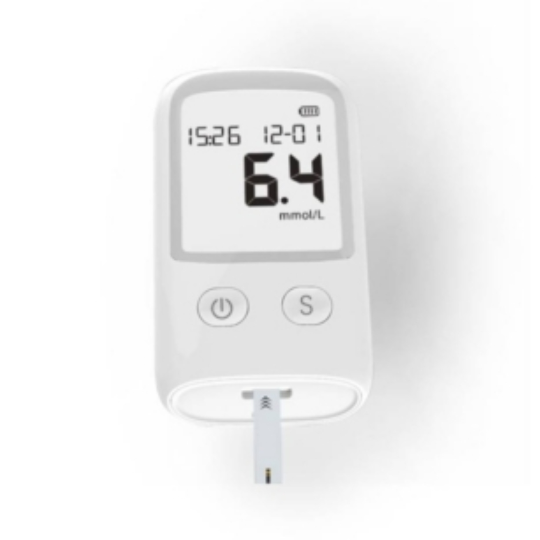 MEDIDOR GLUCOSA OEM PORTABLE GLUCOMETRO 25 LANCETAS 25 TIRAS - 3
