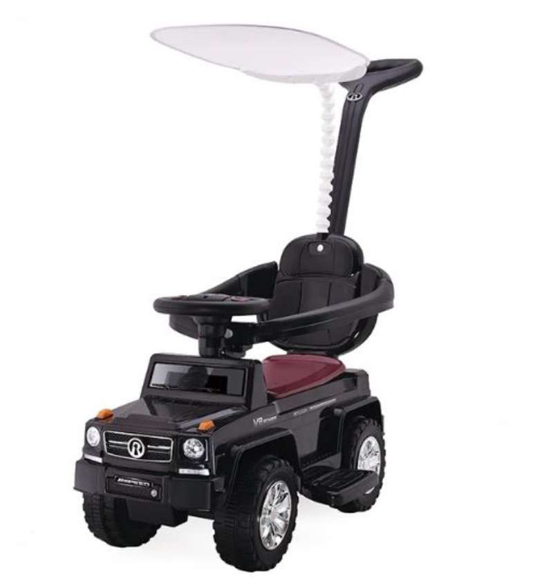CORREPASILLO CON TOLDO JEEP NEGRO - 1