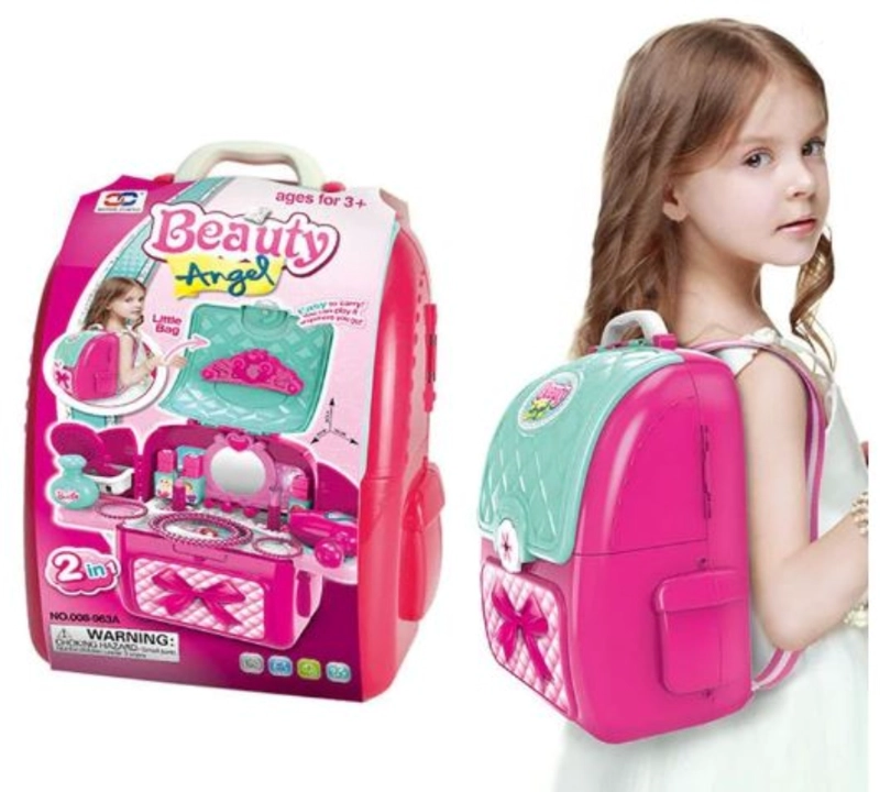 MOCHILA CON ACCESORIOS BELLEZA - 2