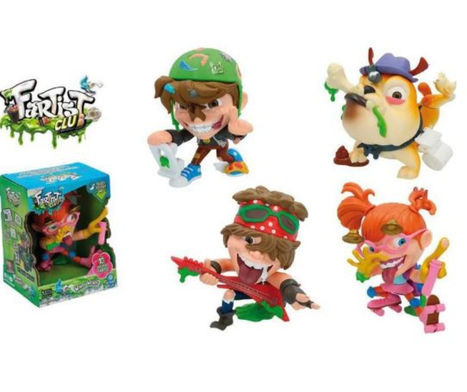 FARTY CLUB FIGURAS COLECCIONABLES - WINDY WENDY - 3