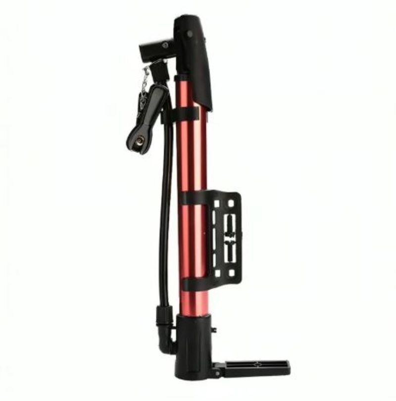 BOMBIN DE BICICLETA OEM ALTA PRESION ROJO - 1