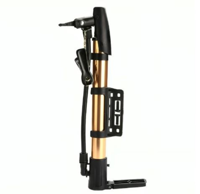BOMBIN DE BICICLETA OEM ALTA PRESION DORADO - 1