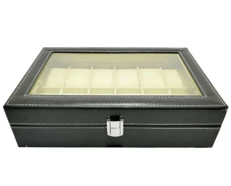 CAJA ORGANIZADOR 12 UNIDADES RELOJES - 2