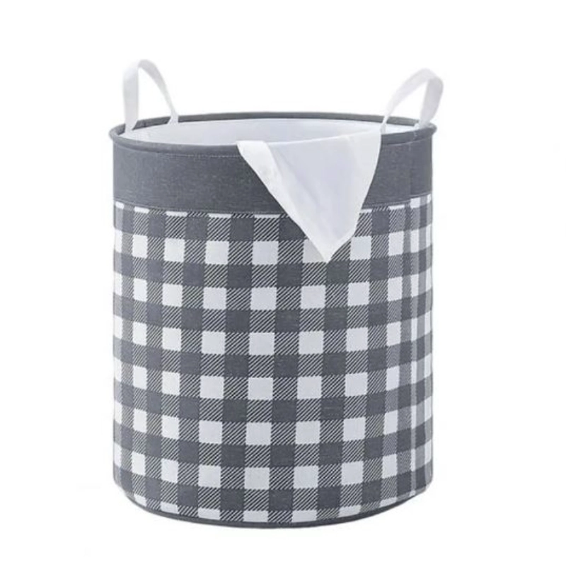 CANASTO DE ROPA CESTO PLEGABLE ORGANIZADOR CIRCULAR - 1