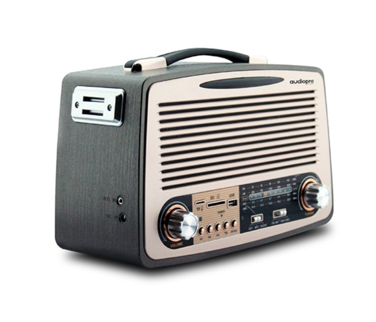 RADIO RETRO BLUETOOTH PORTÁTIL AUDIOPRO AP2051 - 2