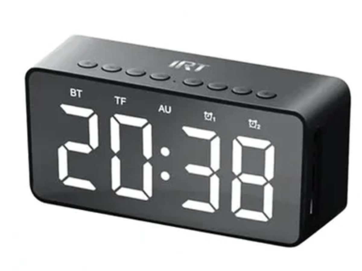 RADIO RELOJ CLOCK SPEAKER IRT - 2