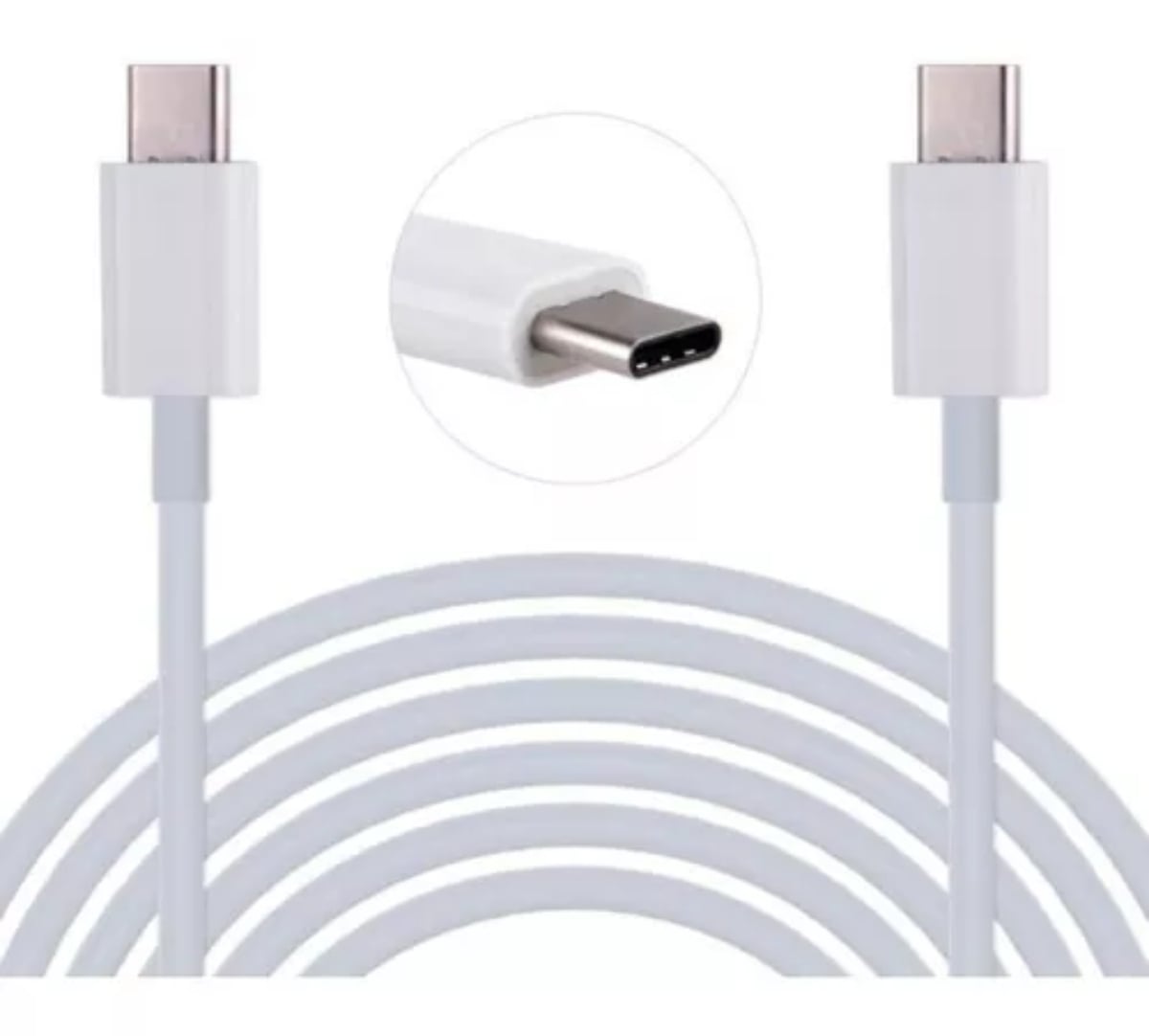CABLE CARGADOR TIPO C ORIGINAL PARA IPHONE 2 METROS - 1