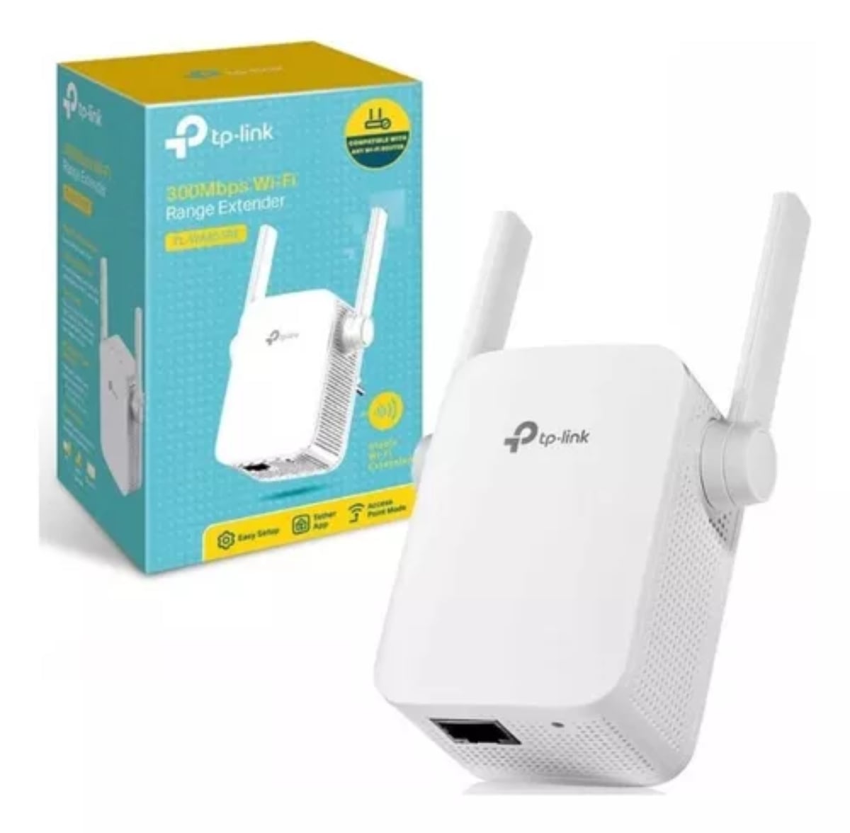 ROUTER REPETIDOR 2 ANTENAS TP-LINK TL-WA BLANCO - 1