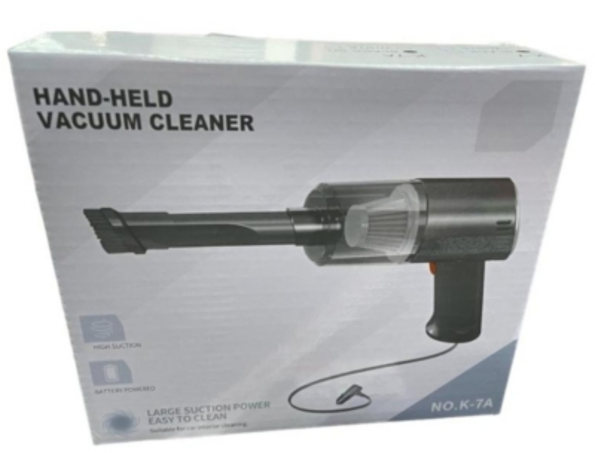 ASPIRADORA PISTOLA PORTÁTIL INALÁMBRICA AUTO HOGAR 120W - 1