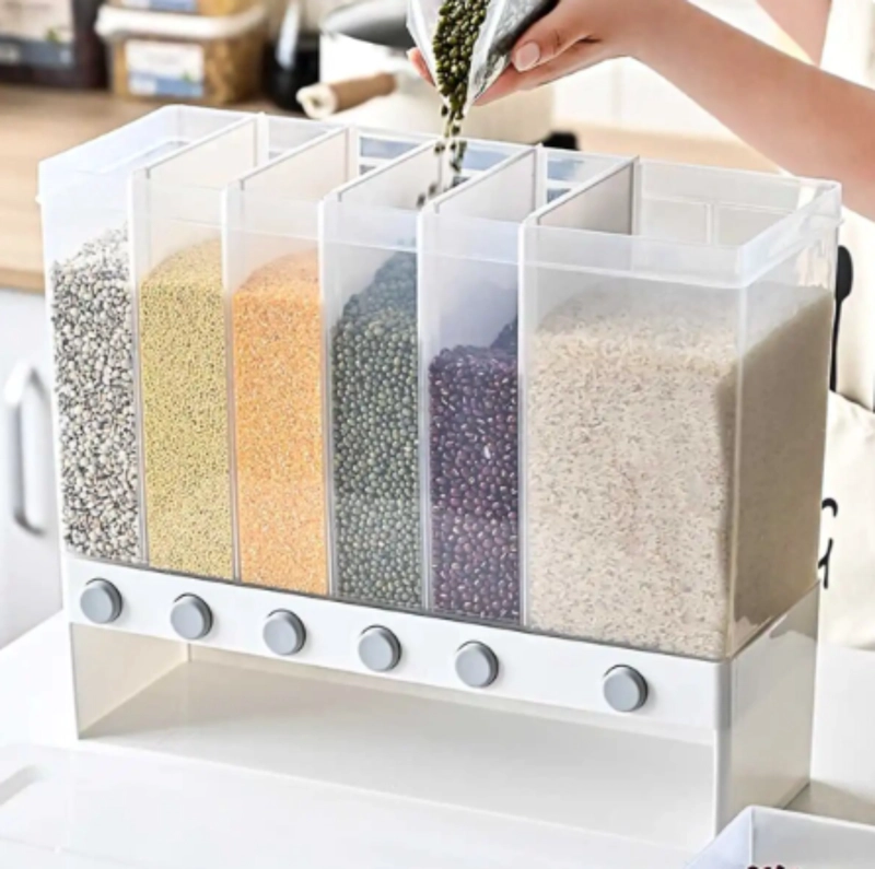 DISPENSADOR OEM CEREALES PLÁSTICO MONTADO EN LA PARED - 2