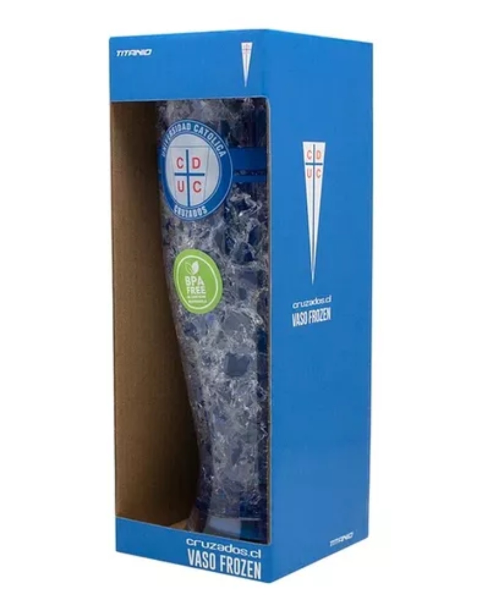 VASO SHOPERO FROZEN GEL 16OZ UNIVERSIDAD CATÓLICA - 1