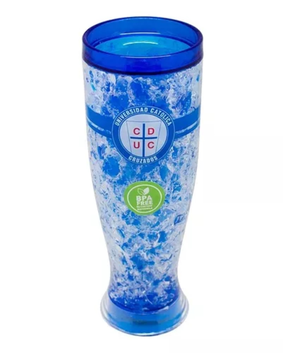 VASO SHOPERO FROZEN GEL 16OZ UNIVERSIDAD CATÓLICA - 2
