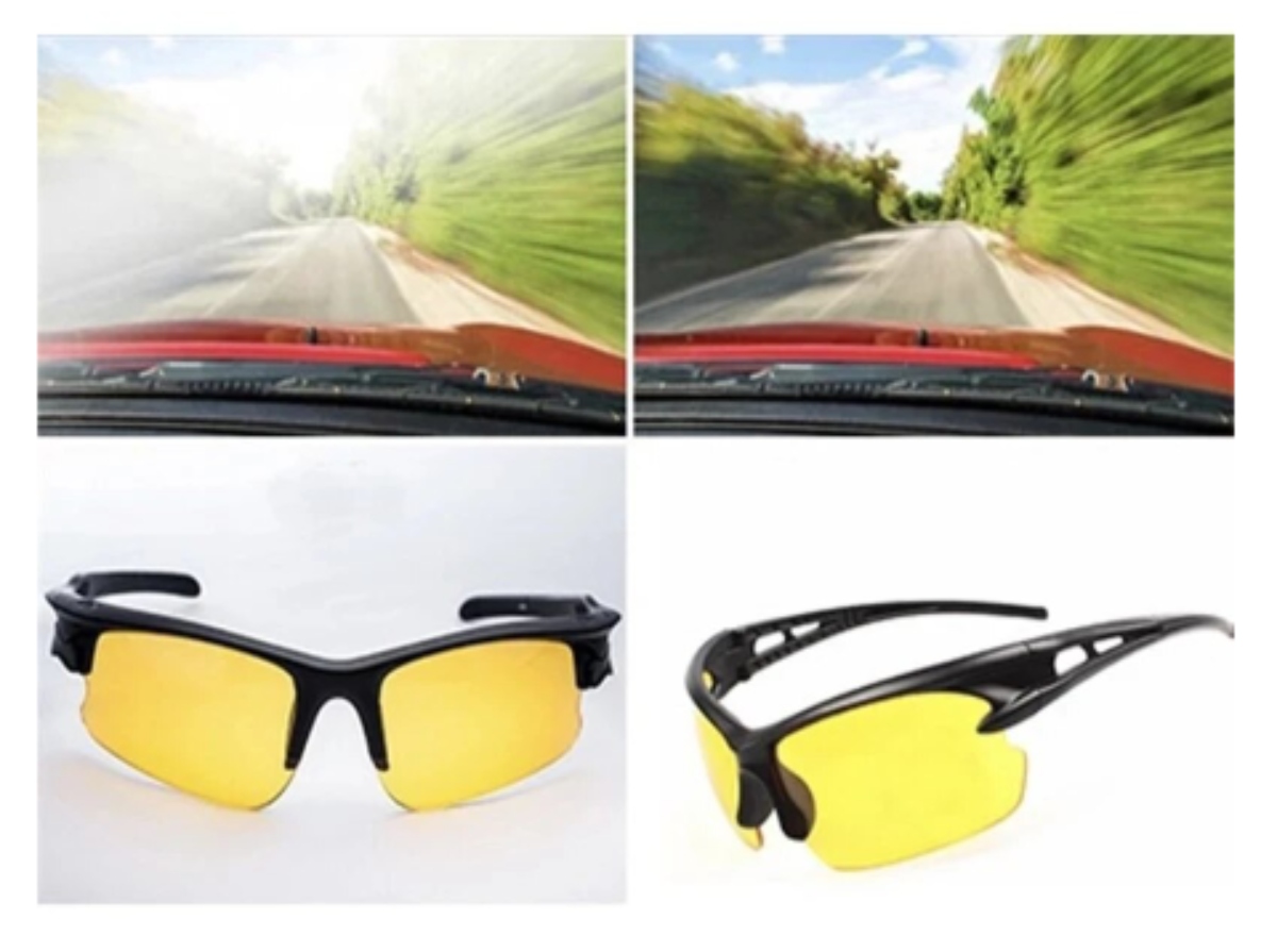 GAFAS OEM SOL LENTES VISIÓN NOCTURNA ANTIDESLUMBRANTES - 2