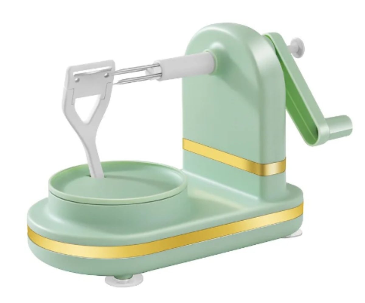 MÁQUINA PELADORA DE FRUTAS CON MANIVELA MULTIUSOS - 2