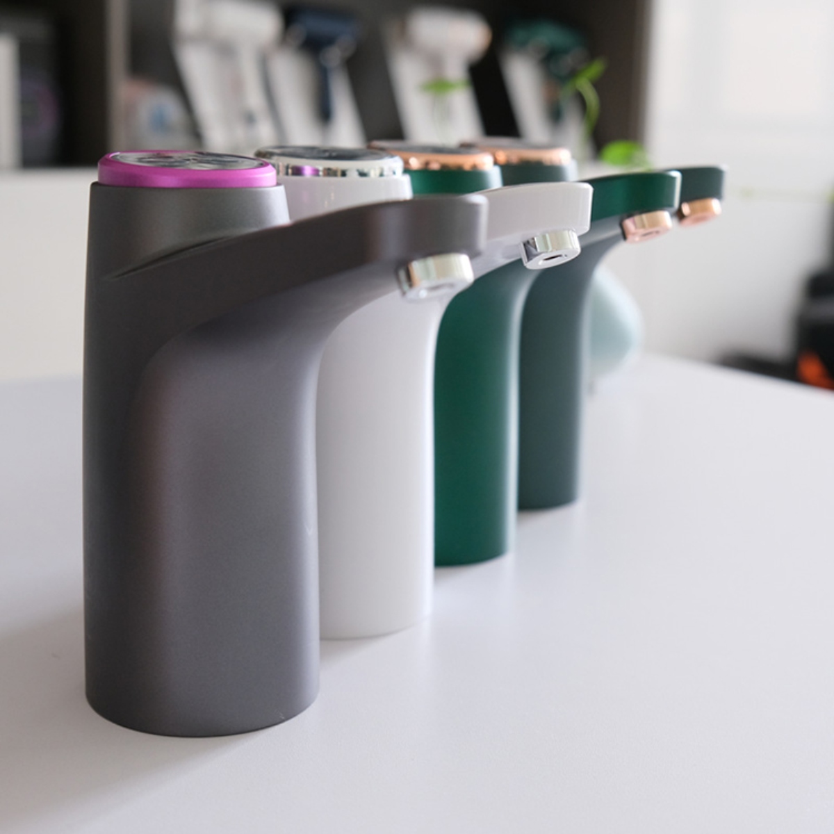 BOMBA DISPENSADOR AGUA USB PREMIUM TOUCH INALAMBRICA - 1