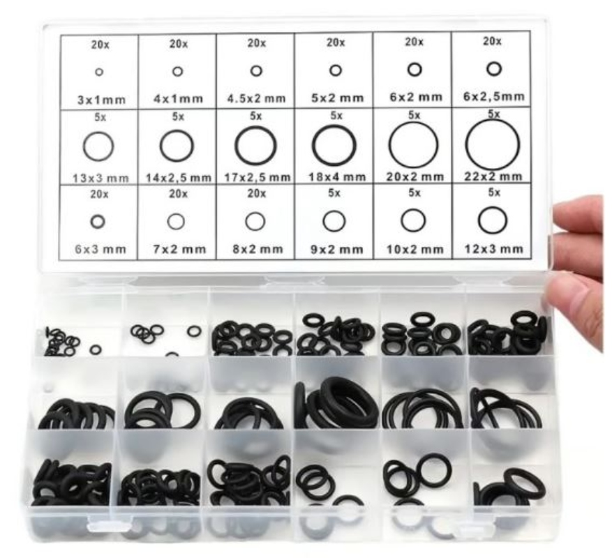 O-RING AIRE ACONDICIONADO AUTOS 225 PIEZAS - 1