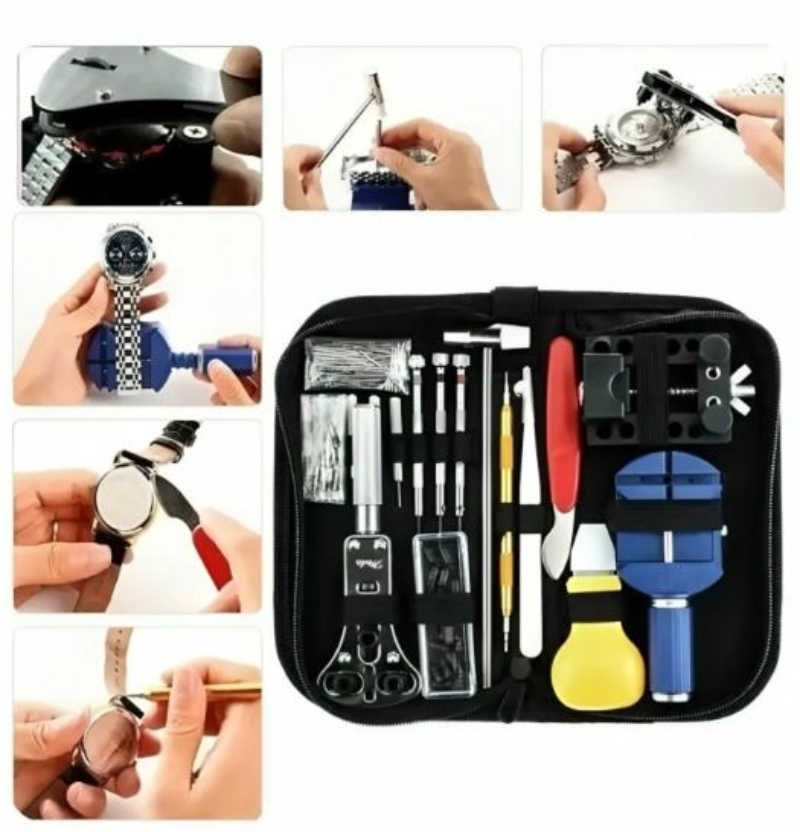 SET HERRAMIENTAS OEM REPARACION 147 PIEZAS RELOJES - 2