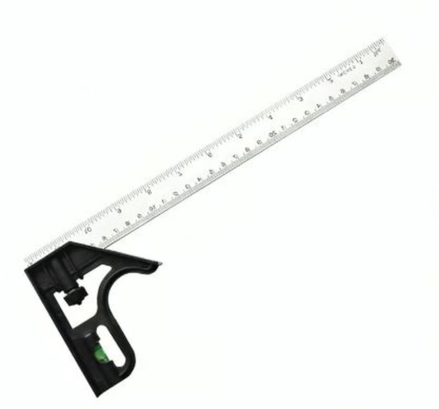 REGLA OEM ANGULAR HERRAMIENTA MEDICIÓN COMBINADA 300 MM - 1