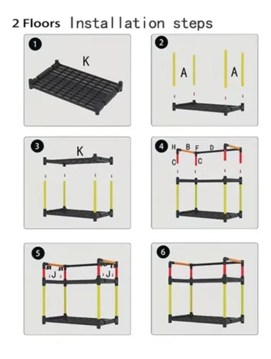 ORGANIZADOR RACK COCINA 2 NIVELES ESPECIAS MULTIFUNCIONAL - 2