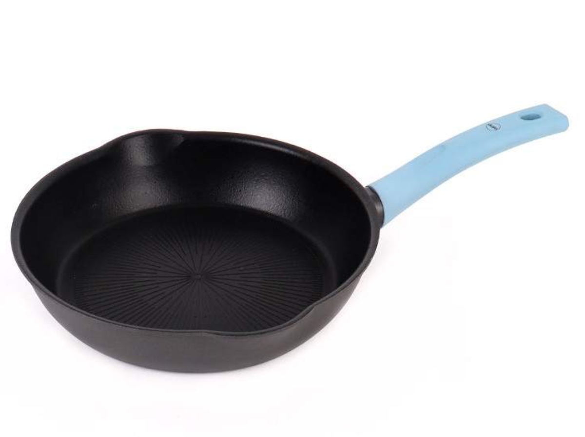 SARTÉN 28 CM DE ALUMINIO CELESTE INSCHEF - 1