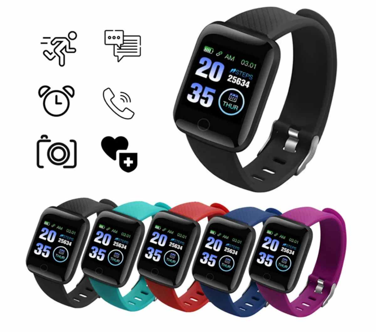 OEM RELOJ DE PULSERA OEM SMART BRACELET BLUETOOTH ANDROID