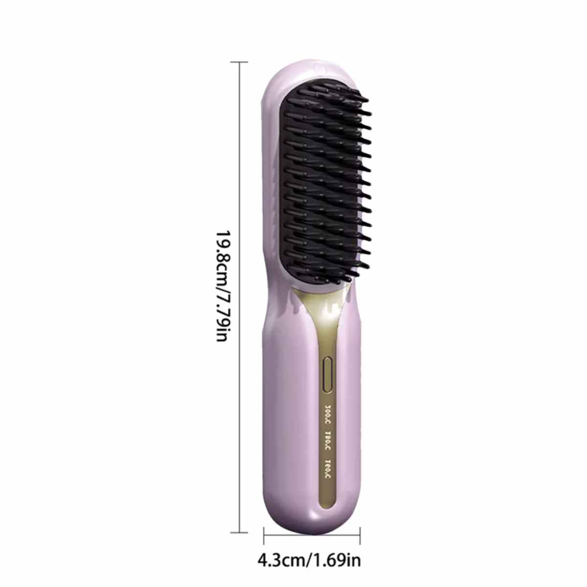 CEPILLO DE CABELLO USB RECARGABLE ELÉCTRICO - 2