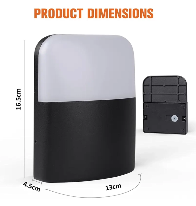 LÁMPARA LED DE PARED MODERNA 5W INTERIOR/EXTERIOR - 3