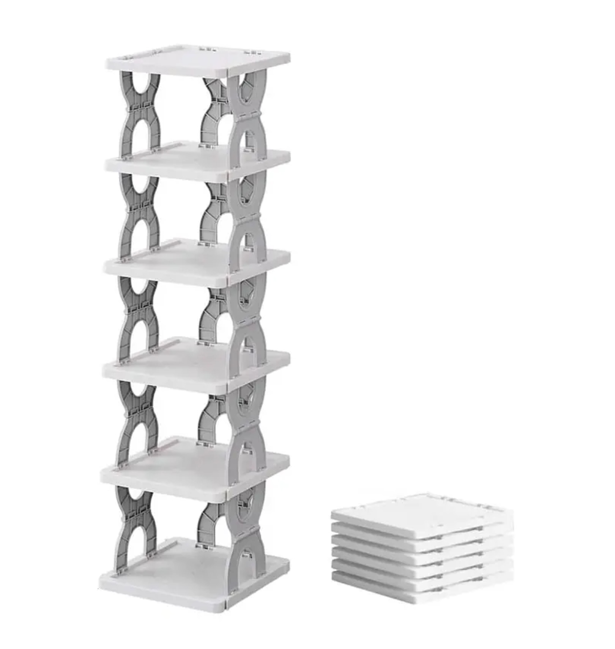 ORGANIZADOR DE ARMARIO ZAPATERO PLEGABLE 6 NIVELES - 1