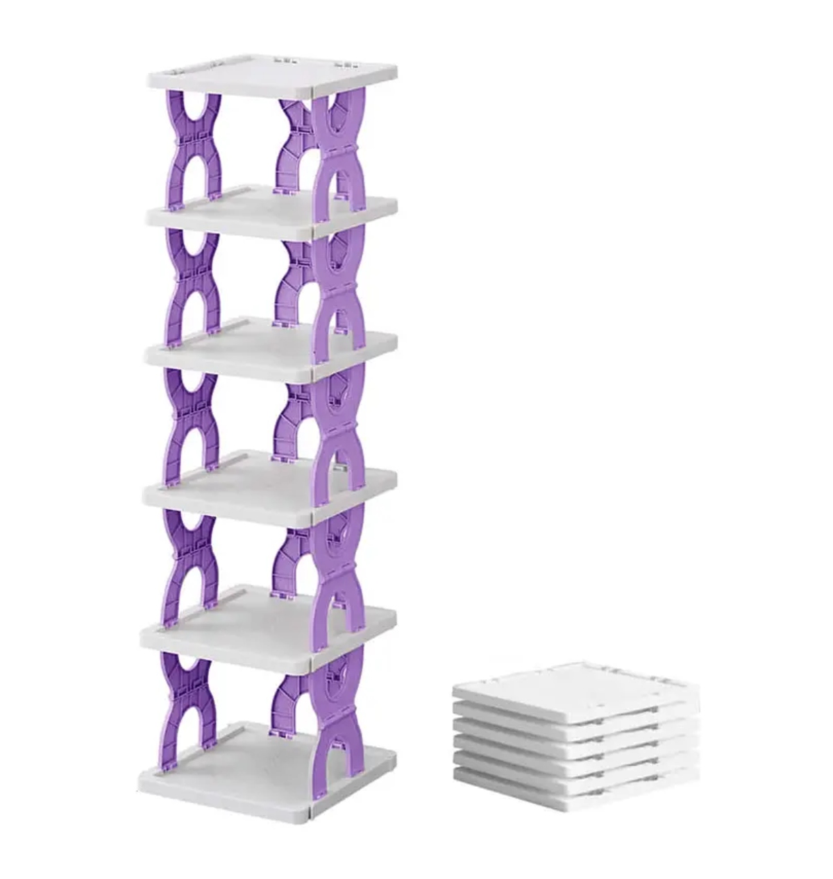 ORGANIZADOR DE ARMARIO ZAPATERO PLEGABLE 6 NIVELES - 2