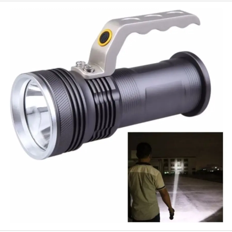 LINTERNA LED TÁCTICA RECARGABLE LARGA DISTANCIA - 1