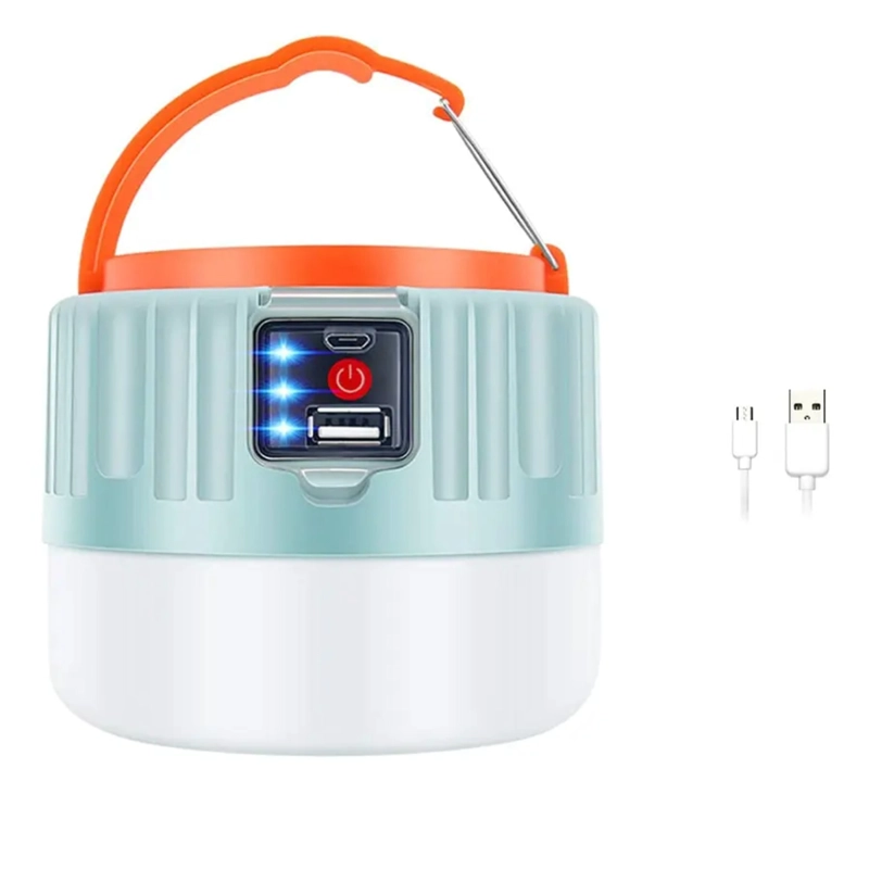 LAMPARA DE CAMPING USB SOLAR DE EMERGENCIA MULTIFUNCIONAL - 4