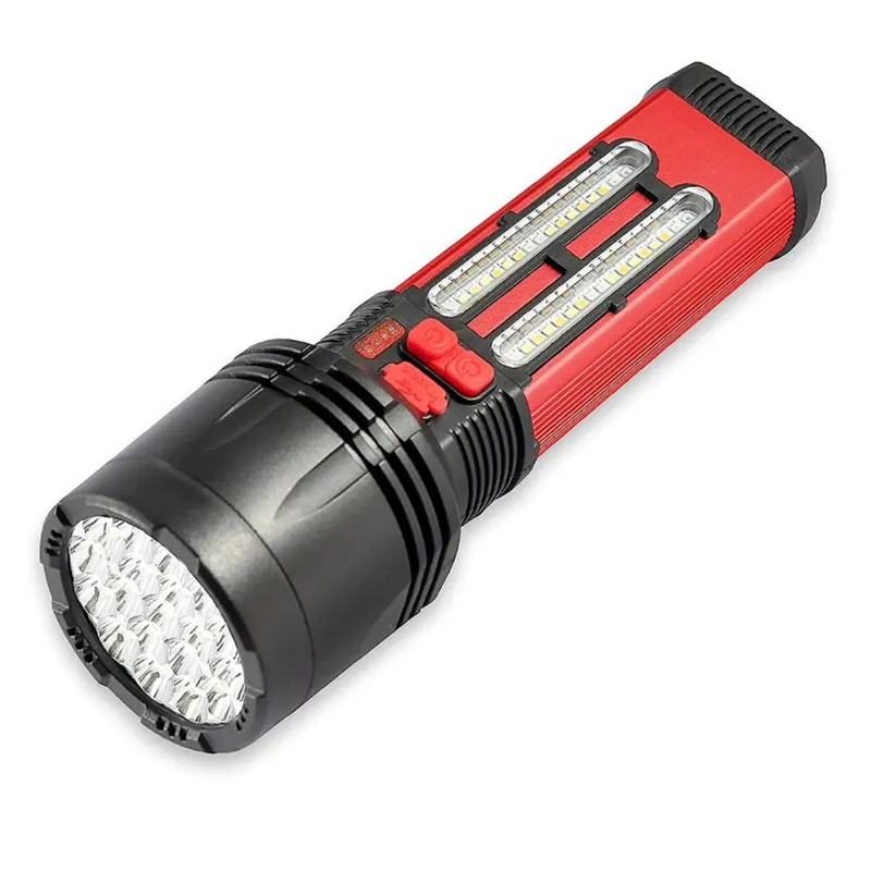 LINTERNA TÁCTICA ALTA POTENCIA SOLAR RECARGABLE USB - 1