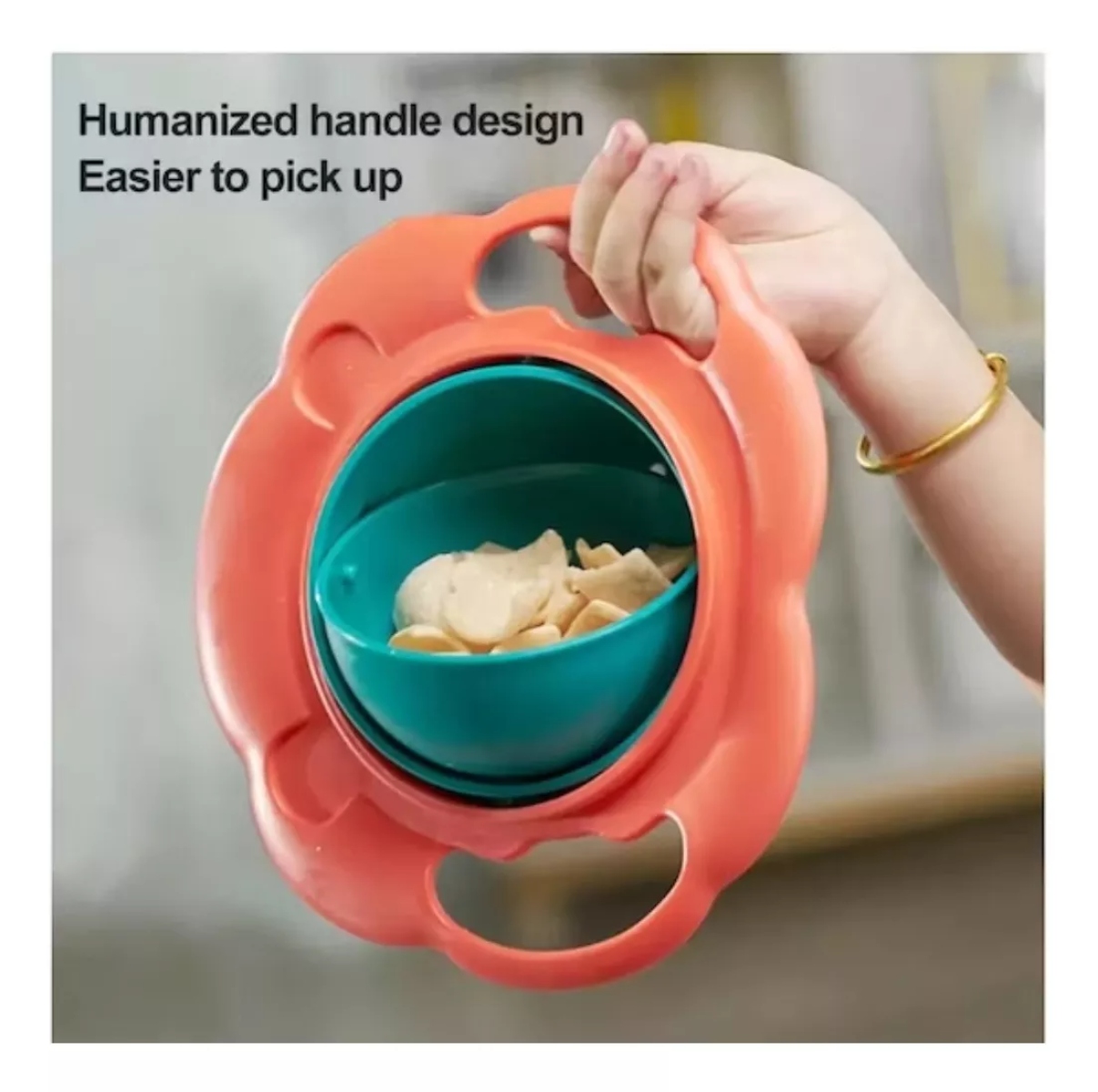 PLATO BOWL ANTIDERRAME PARA NIÑOS BEBE 360 - 2