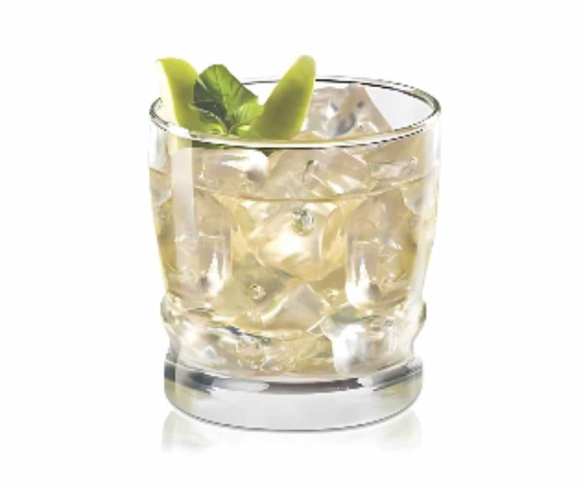 SET DE 6 VASOS BAJOS MADEIRA ROCK 304CC CRISTAR - 1