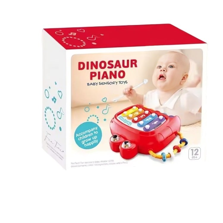 PIANO DIDÁCTICO BEBÉ CON LUCES Y SONIDOS INTERACTIVOS - 2