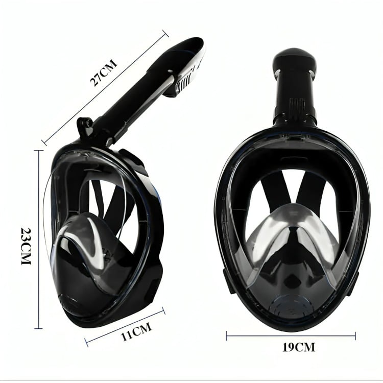 MÁSCARA SNORKEL FULLFACE BUCEO ANTINIEBLA - 4