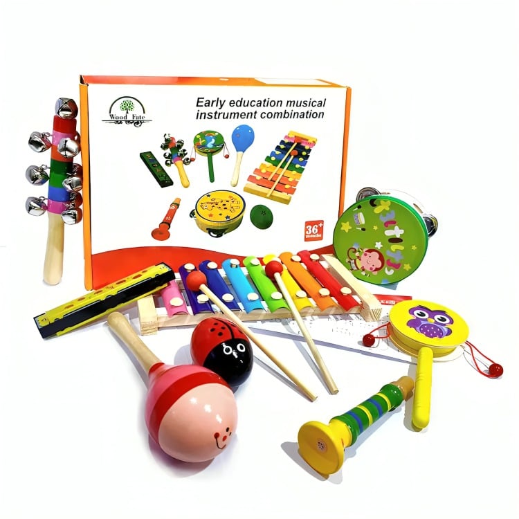 SET 8 INSTRUMENTO MUSICALES MONTESSORI - 2
