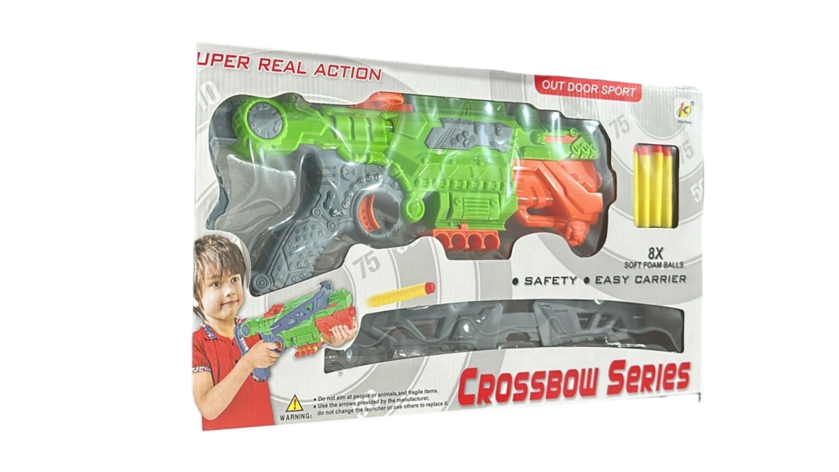 LANZA DARDOS PARA NIÑOS Y NIÑAS
CROSS BOW - 1