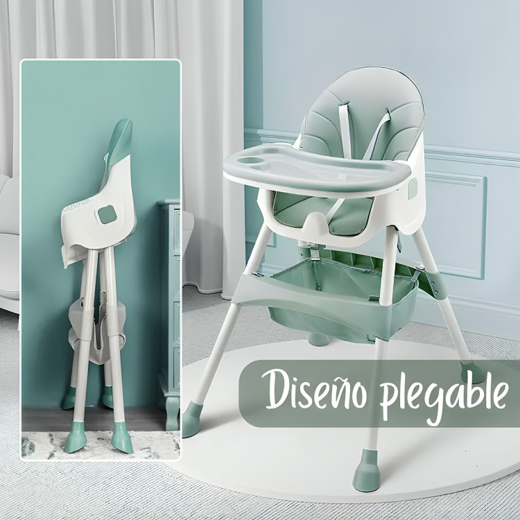 SILLA DE COMER INFANTIL 2 EN 1 PLEGABLE - 2