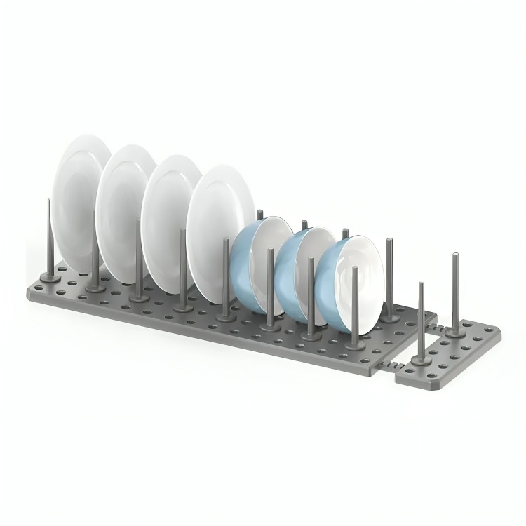 ESTANTE AJUSTABLE DRENAJE COCINA TIPO DE CAJÓN ORGANIZADOR - 1