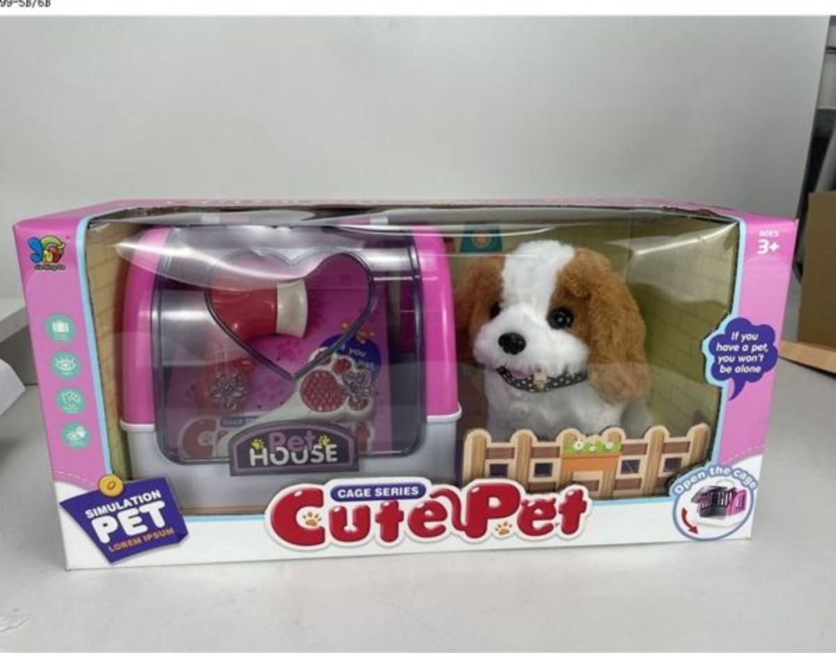 JUGUETE PERRITO,PET HOUSE CON ACCESORIOS - 2