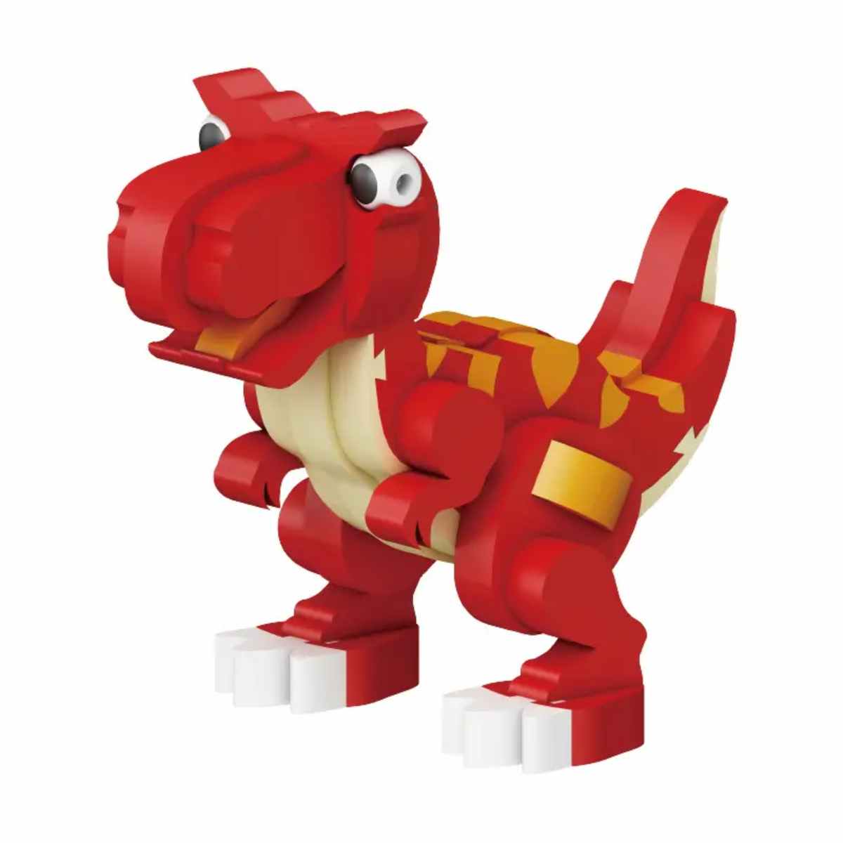 BLOQUES CONSTRUCCIÓN EVA 3D CARTOON T-REX 48 PIEZAS - 1