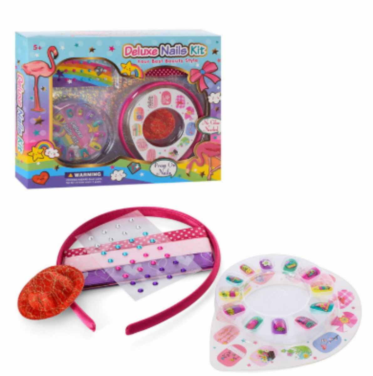 JUGUETE MANICURE DELUXE NAILS KIT GRANDE - 2