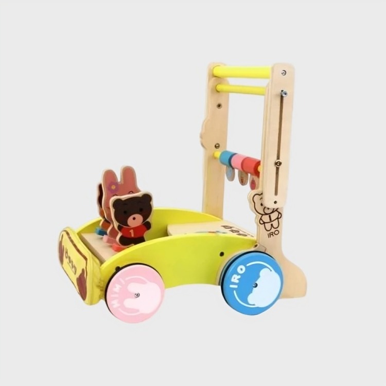 CORREPASILLOS MULTICOLOR INFANTIL BEBÉ MADERA - 2