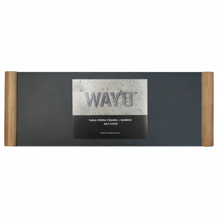 TABLA PIEDRA PIZARRA 48 CM WAYU - 4