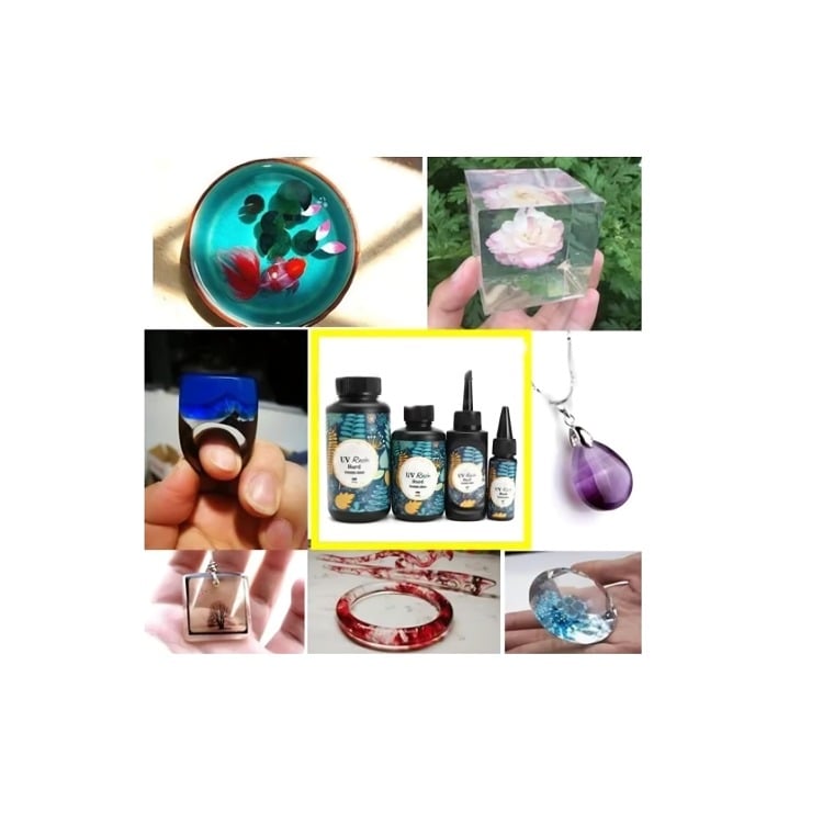 RESINA UV 200G CRYSTAL SECADO RAPIDO - 3