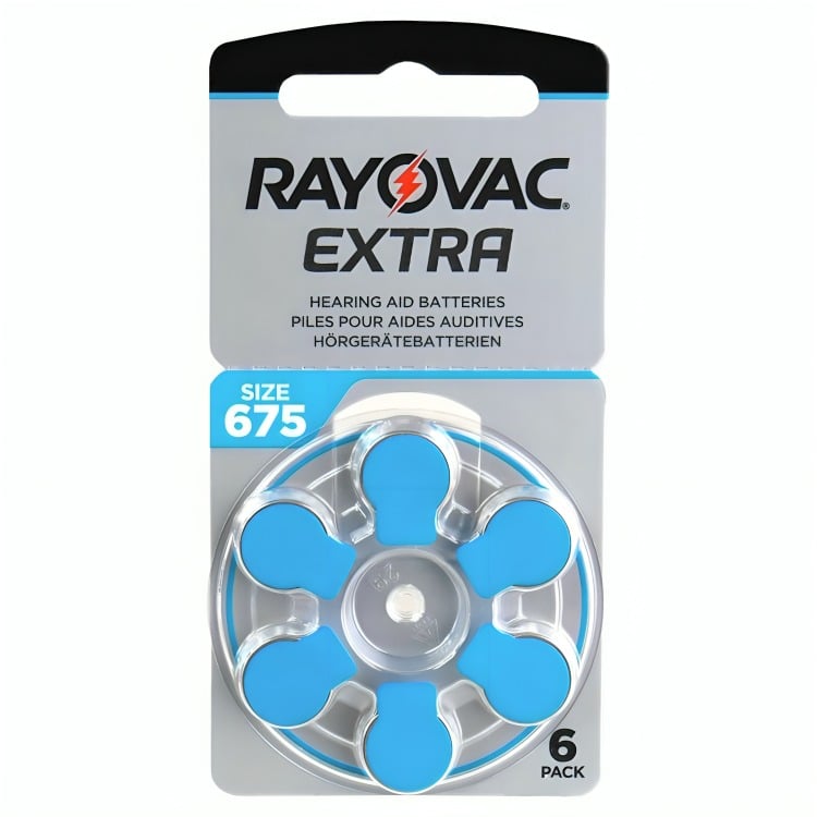 PILA AUDIOLOGICA ROYOVAC 675 RAYOVAC - 2