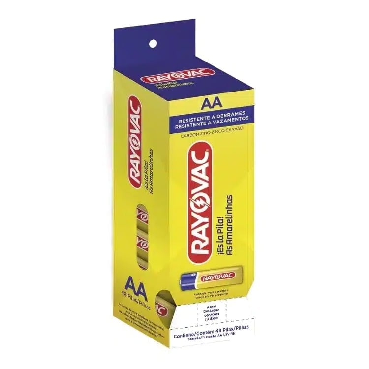 PILA DE CARBON ROYOVAC  AA - 1