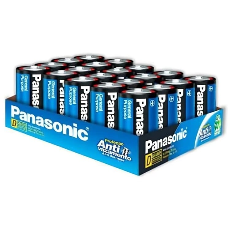 PILA DE CARBON PANASONIC D - 1