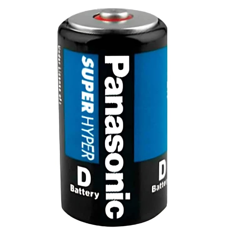 PILA DE CARBON PANASONIC D - 2